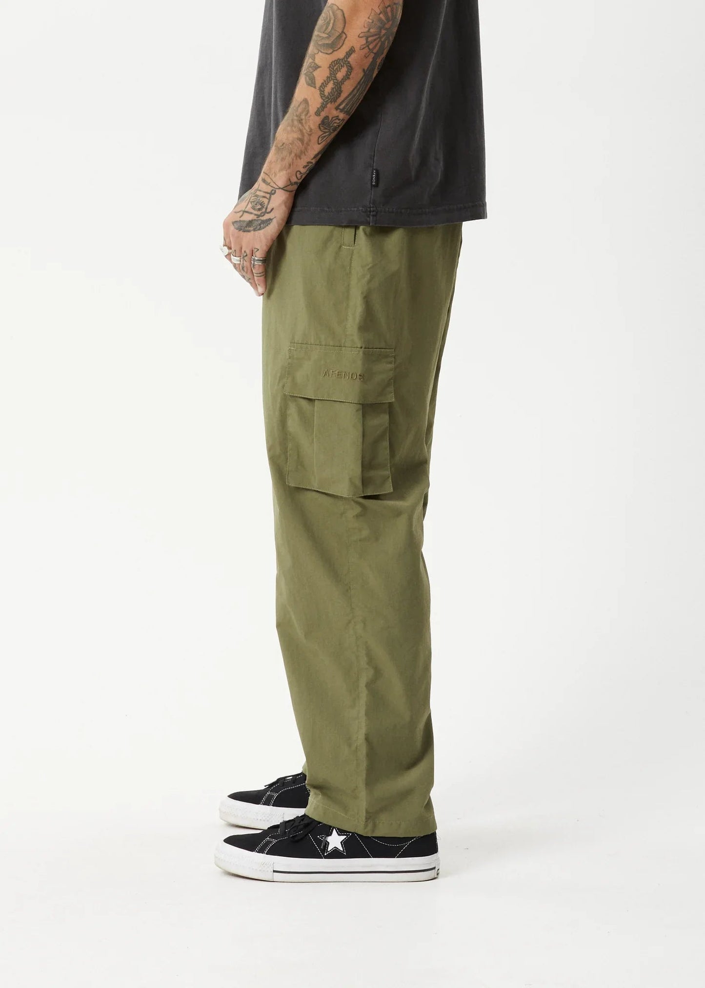 Badlands Recycled Cargo Pant - Afendsm242402 - mil - Military - L
