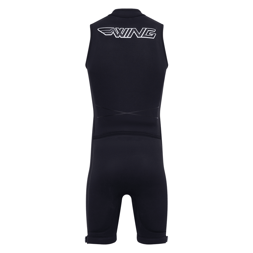 BAREFOOT SUIT PRO LEG STRAPS -WingWDFMPBFSLS-BLACK-SMALL