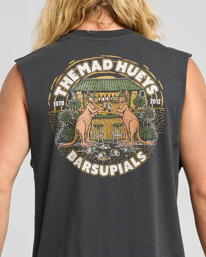 BARSUPIALS | MUSCLE - The Mad HueysH425M02008 - VINTAGE BLACK - S