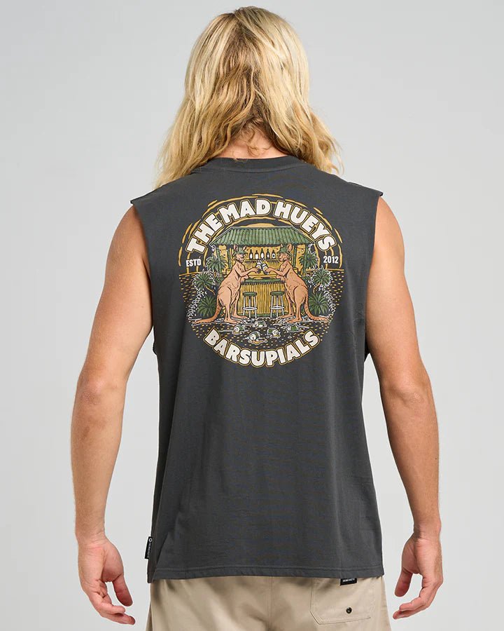 BARSUPIALS | MUSCLE - The Mad HueysH425M02008 - VINTAGE BLACK - S