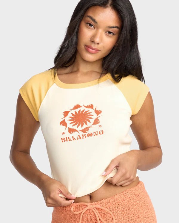 BEACH CLUB BABE SS KNT - Billabong24B013501 - BUTTER - XS/6