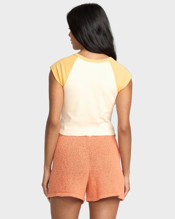 BEACH CLUB BABE SS KNT - Billabong24B013501 - BUTTER - XS/6