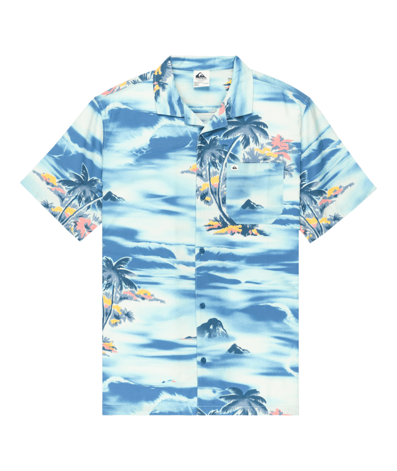 BEACH CLUB CASUAL - QuiksilverEQYWT04631 - HORIZON BLUE TROPICAL SURF 64 - S