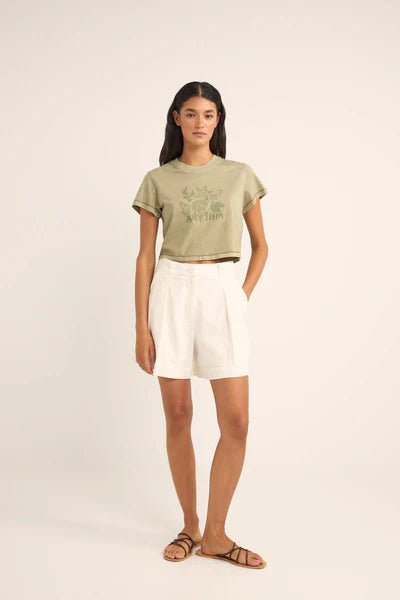 Beachcomber Crop Crew Tee - Rhythm0125W - PT01 - IVY - Ivy - 10