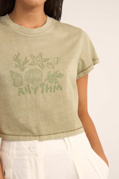 Beachcomber Crop Crew Tee - Rhythm0125W - PT01 - IVY - Ivy - 10