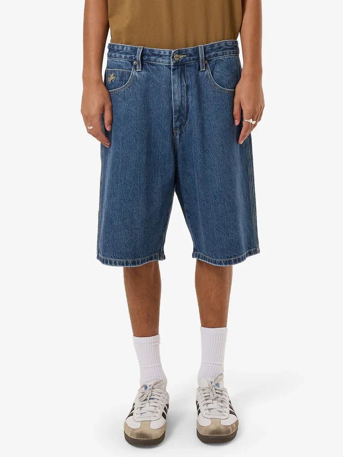 Big Dawg Jean Short - Worshipps24 - 314e - worn Blue Rinse - 28