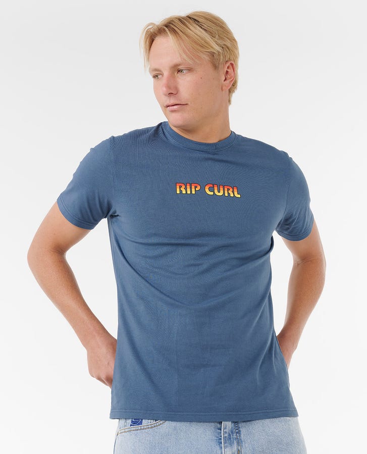 BIG MUMMA ICON TEE - Rip Curl0NPMTE - LIGHT NAVY - S