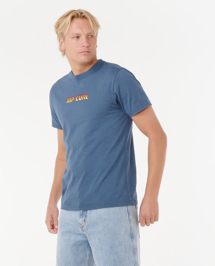 BIG MUMMA ICON TEE - Rip Curl0NPMTE - LIGHT NAVY - S