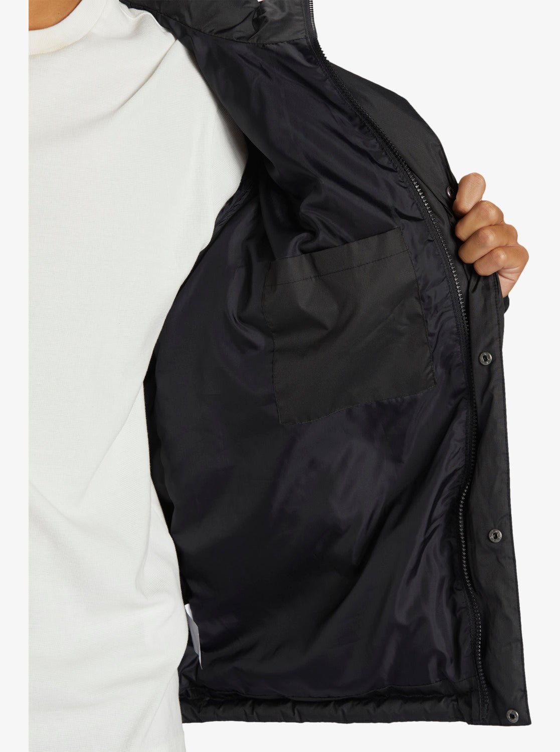 Bizzy Blur Jacket - Quiksilveruqyjk03032 - kvj0 - Black - L