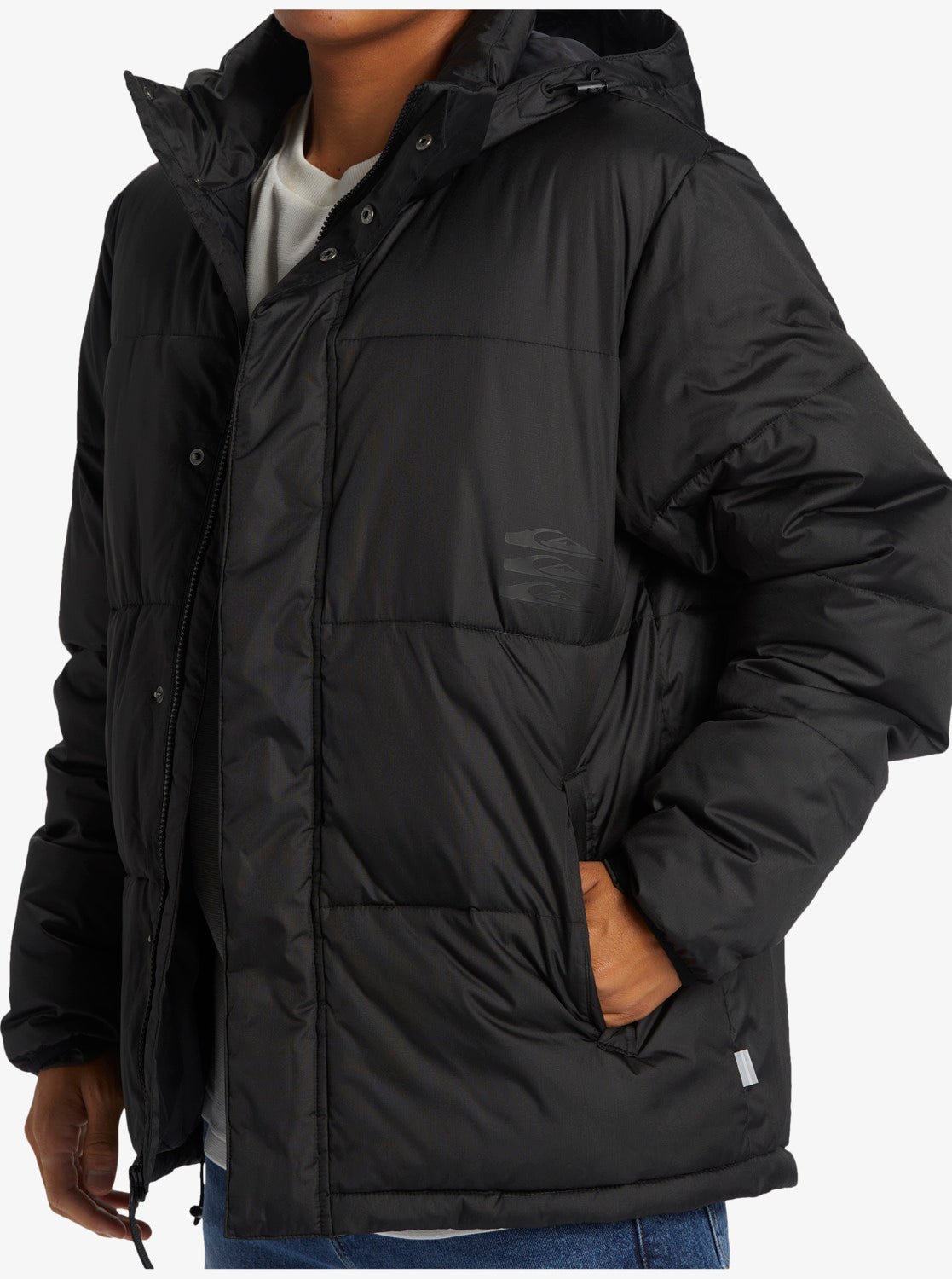 Bizzy Blur Jacket - Quiksilveruqyjk03032 - kvj0 - Black - L
