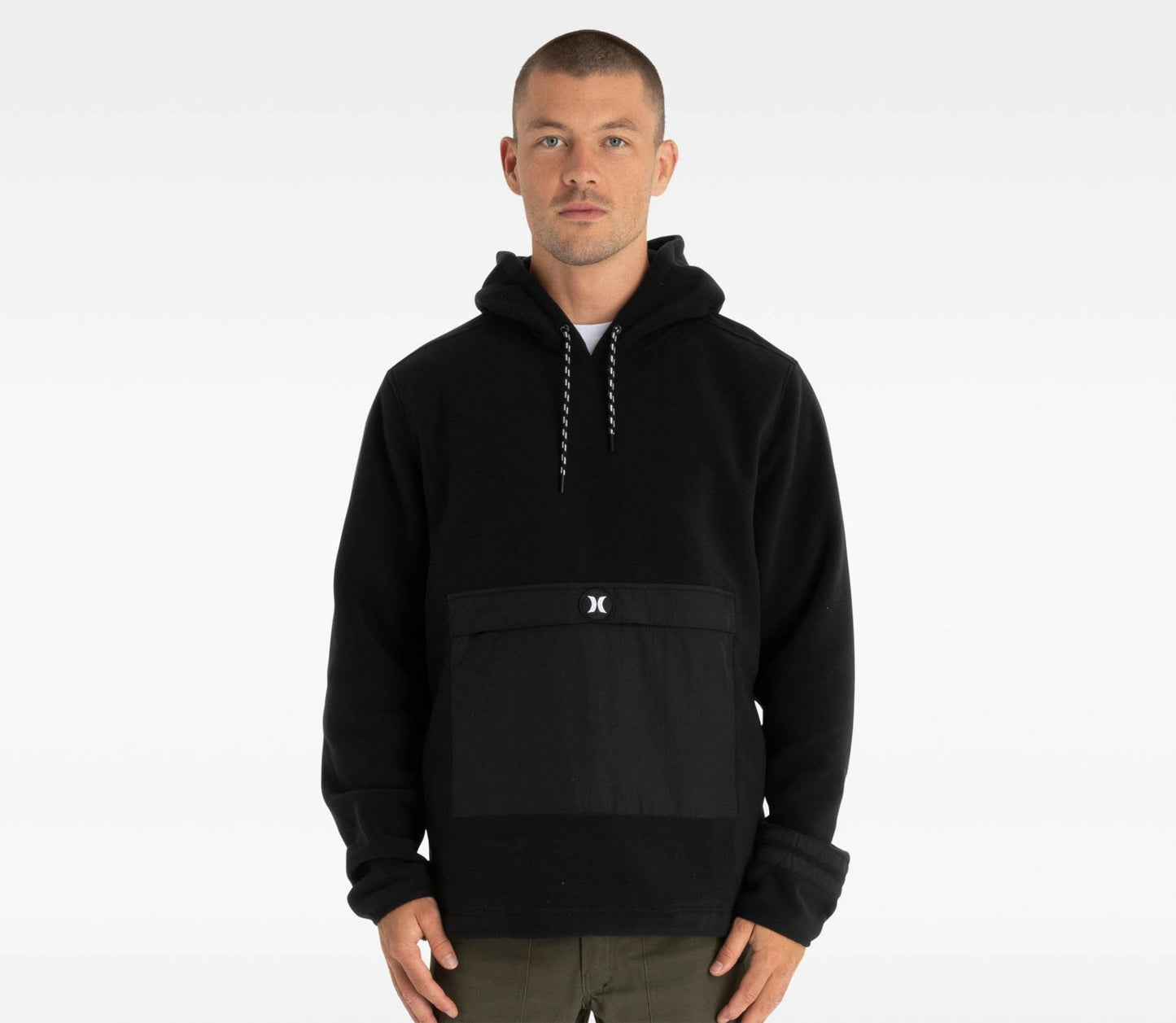Block Party PO Fleece - HurleyAMFL23Q1BH - Black - L