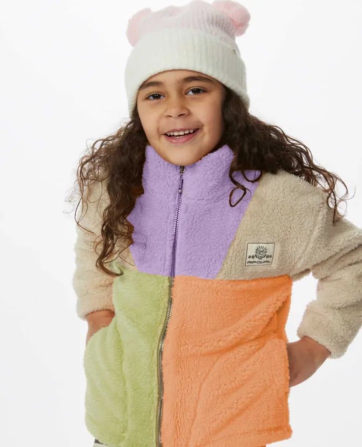 BLOCK PARTY POLAR FLEECE - GIRL - Rip Curl00QJFL - LILAC - 1 - 2