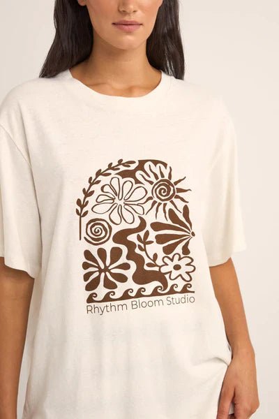 Bloom Studio Oversized T-Shirt - Rhythm0125W - PT05 - WHT - Vintage White - 10