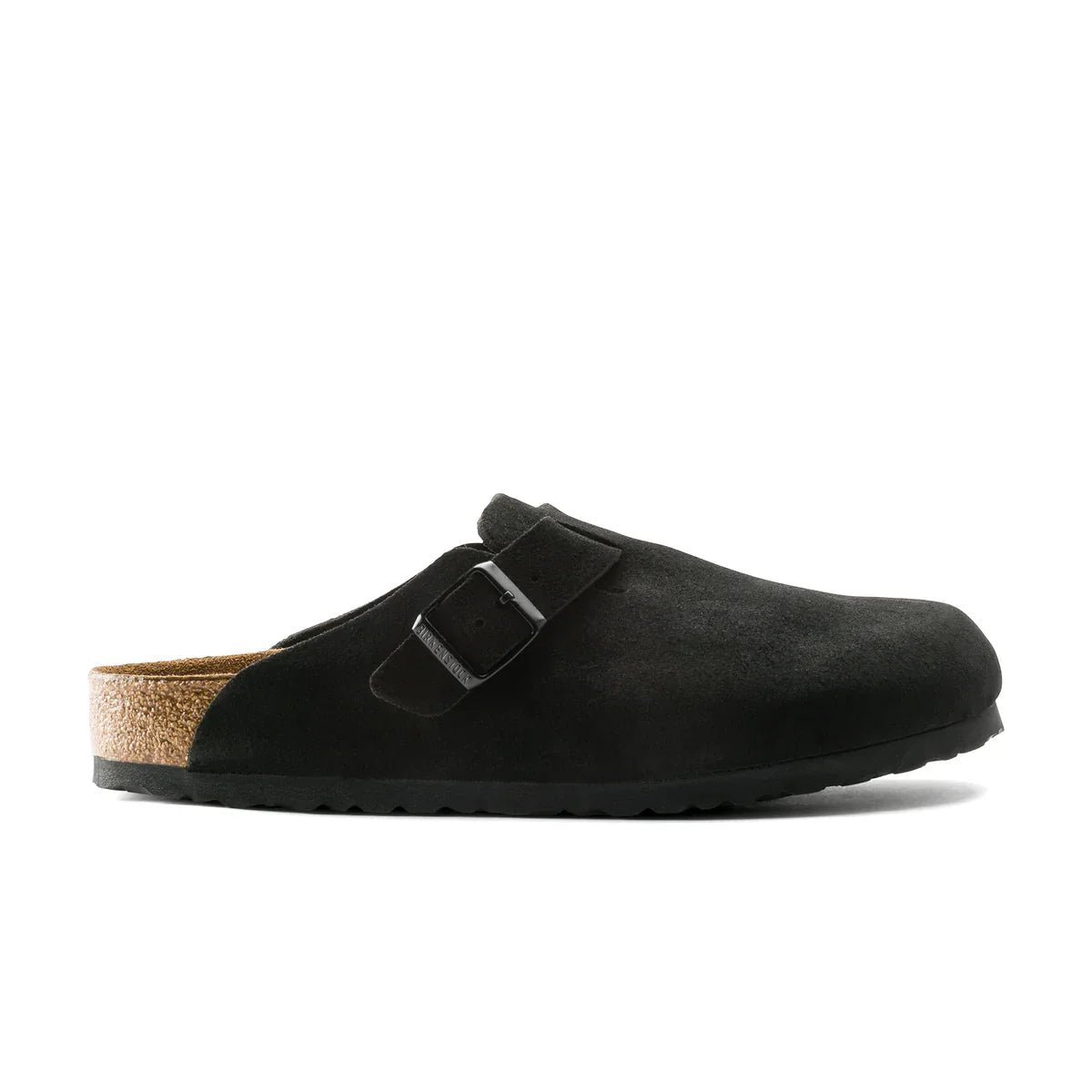 Boston SFB Black Suede Leather Narrow - Birkenstock660473 - Blk - Black Suede - 36