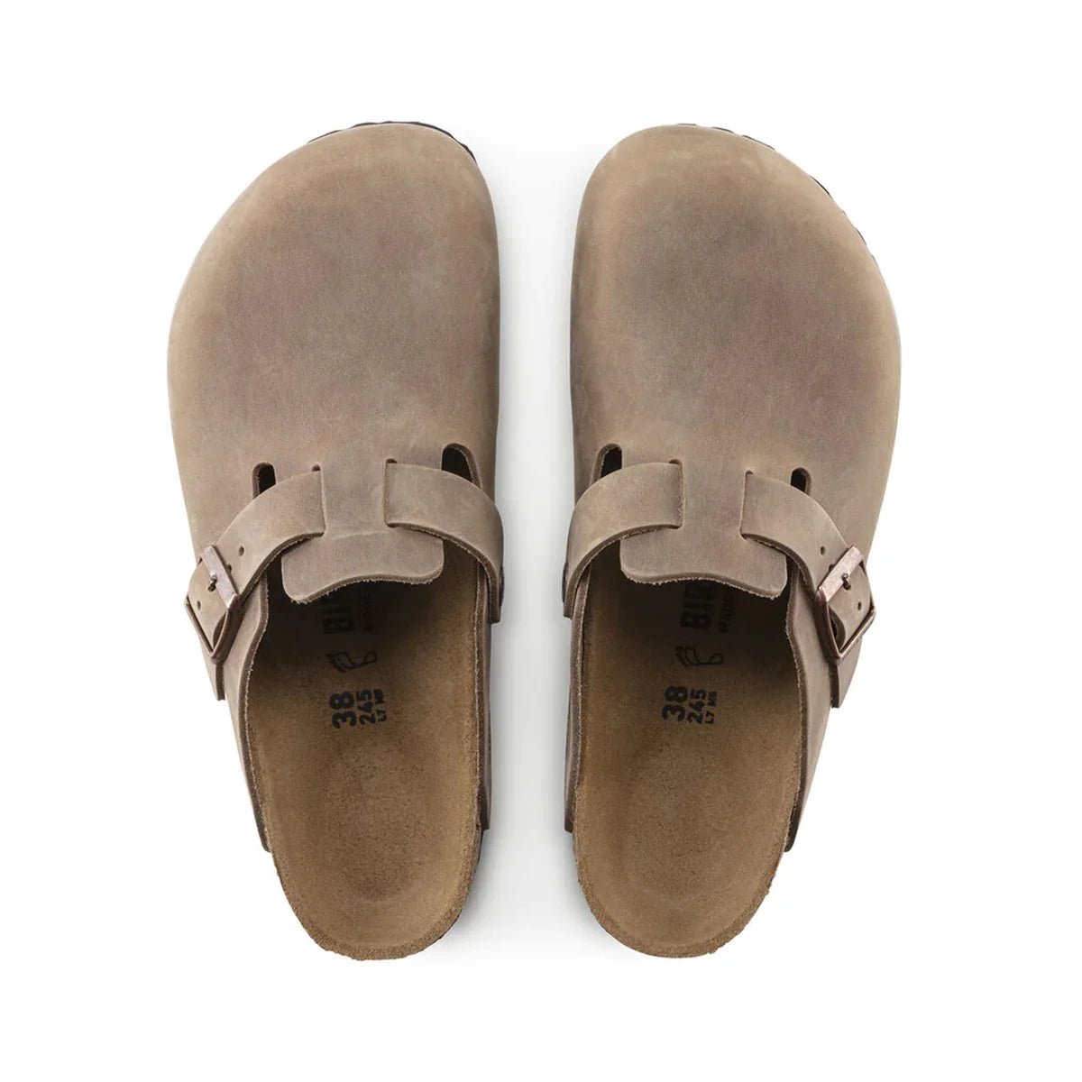 Boston Tabacco Brown Oiled Leather Regular - Birkenstock960811 - Tobacco - 36