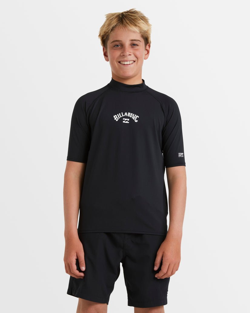 BOYS ALL DAY ARCH RF SS - BillabongUBBWR03028 - Black - L/14
