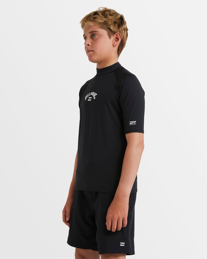 BOYS ALL DAY ARCH RF SS - BillabongUBBWR03028 - Black - L/14