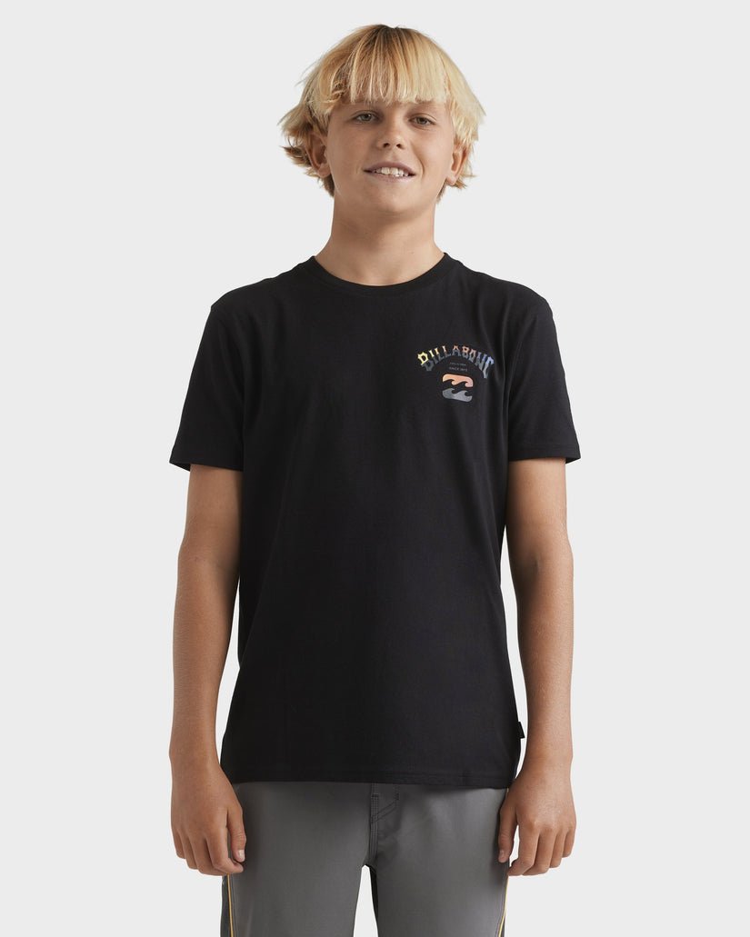 BOYS ARCH FADE SS - BillabongUBBZT00313 - Black - XS/8