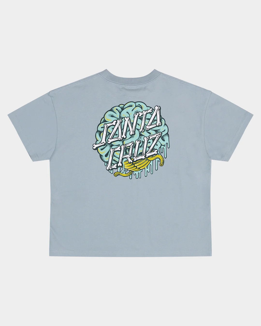 BRAIN DOT CENTRE TEE - Santa CruzSB225 - SS05 - SLATE - 8