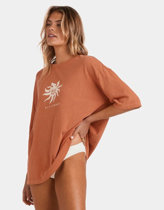 BRIGHT SUN TEE - Billabong24B353580 - Kiss The Earth - L/12