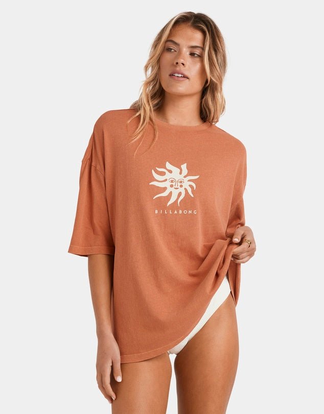 BRIGHT SUN TEE - Billabong24B353580 - Kiss The Earth - L/12