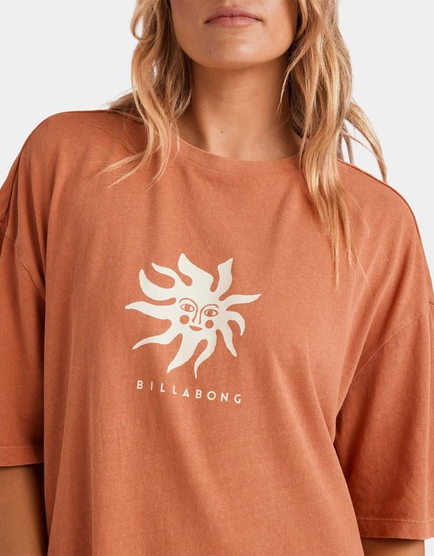 BRIGHT SUN TEE - Billabong24B353580 - Kiss The Earth - L/12