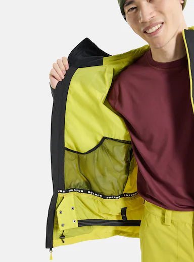 Burton Lodgepole Mens Jacket - Burton23359101004 - Sulfur/True Black - L
