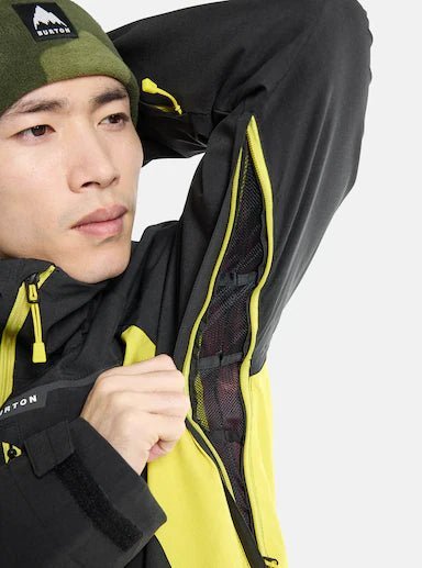 Burton Lodgepole Mens Jacket - Burton23359101004 - Sulfur/True Black - L