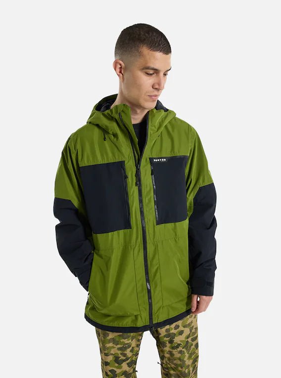 Burton Mens Frostner Jacket - Burton Australia21469103301GRNTBLK - Green / True Black - L