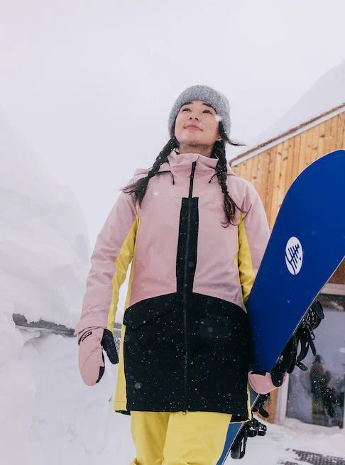 Burton Prowess 2.0 Womens Jacket - Burton23828100650 - Powder Blush/Sulfur/True Black - L