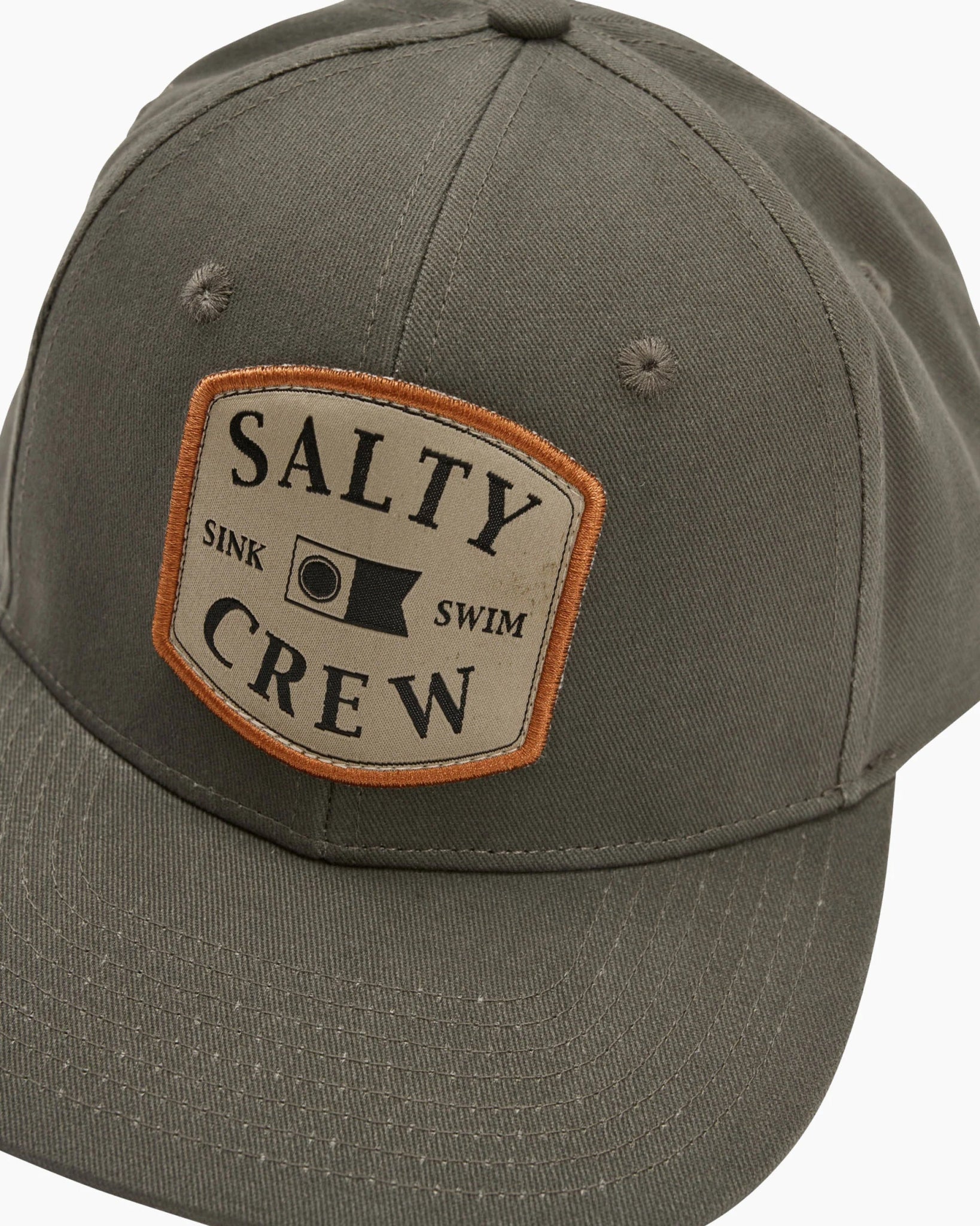 CAPITALS 6 PANEL - Salty Crew35035668A - OLIVE - OSFA