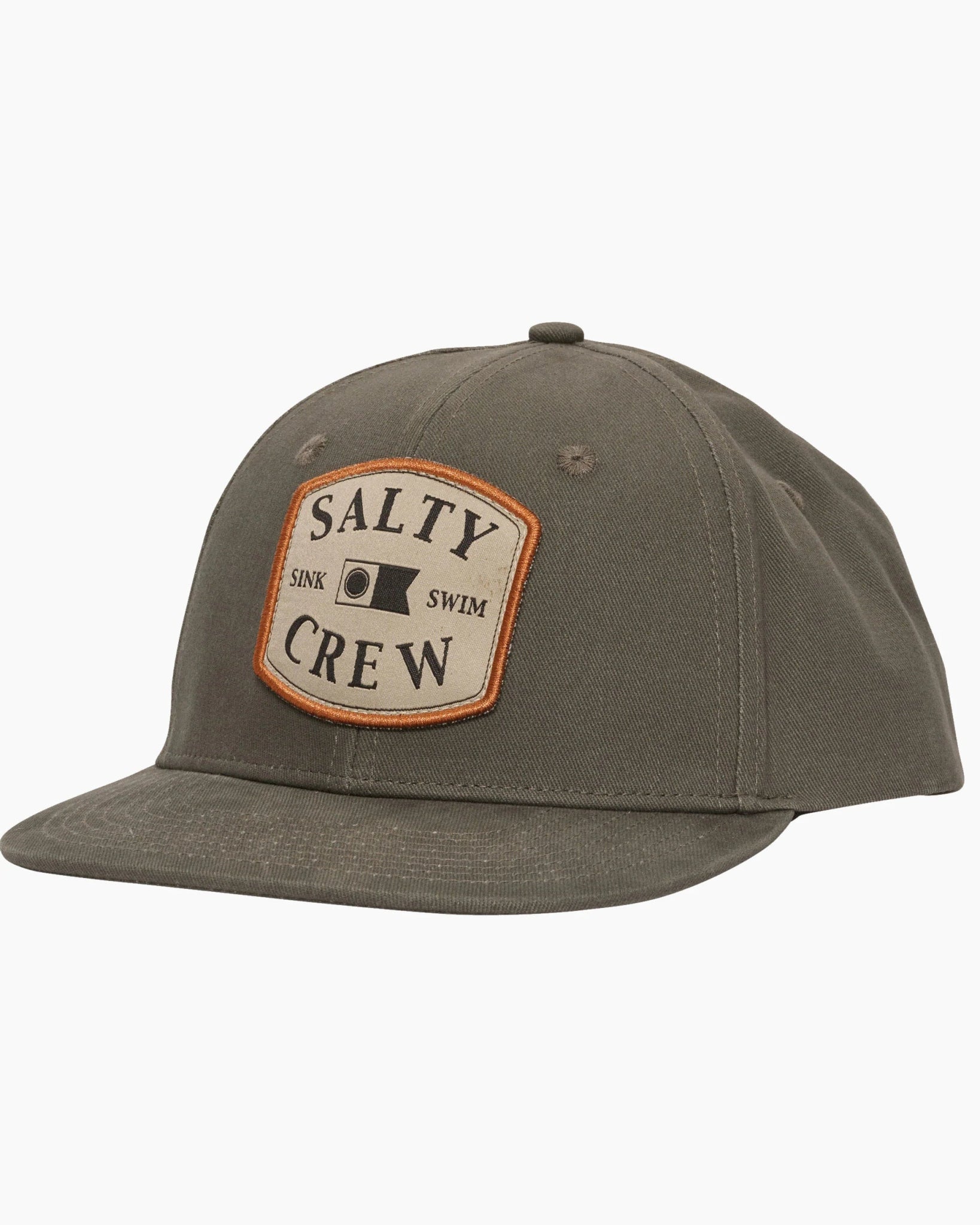 CAPITALS 6 PANEL - Salty Crew35035668A - OLIVE - OSFA