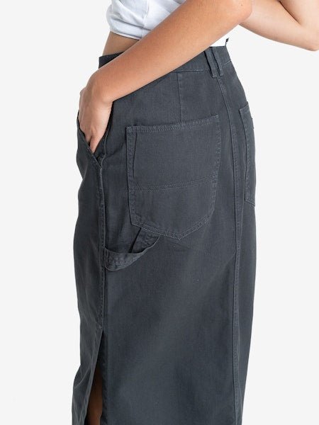 Carpenter Maxi Skirt - ThrillsWTDP - 308G - Dark Charcoal - 10