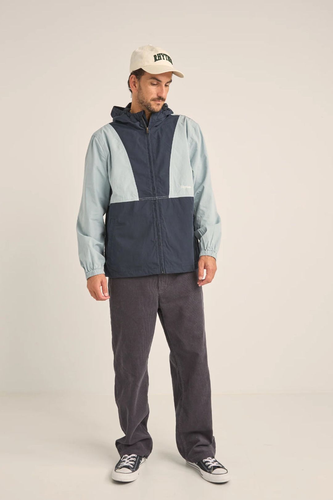 CASCADE WINDBREAKER - Rhythm0125M - JK01 - STORM BLUE - M