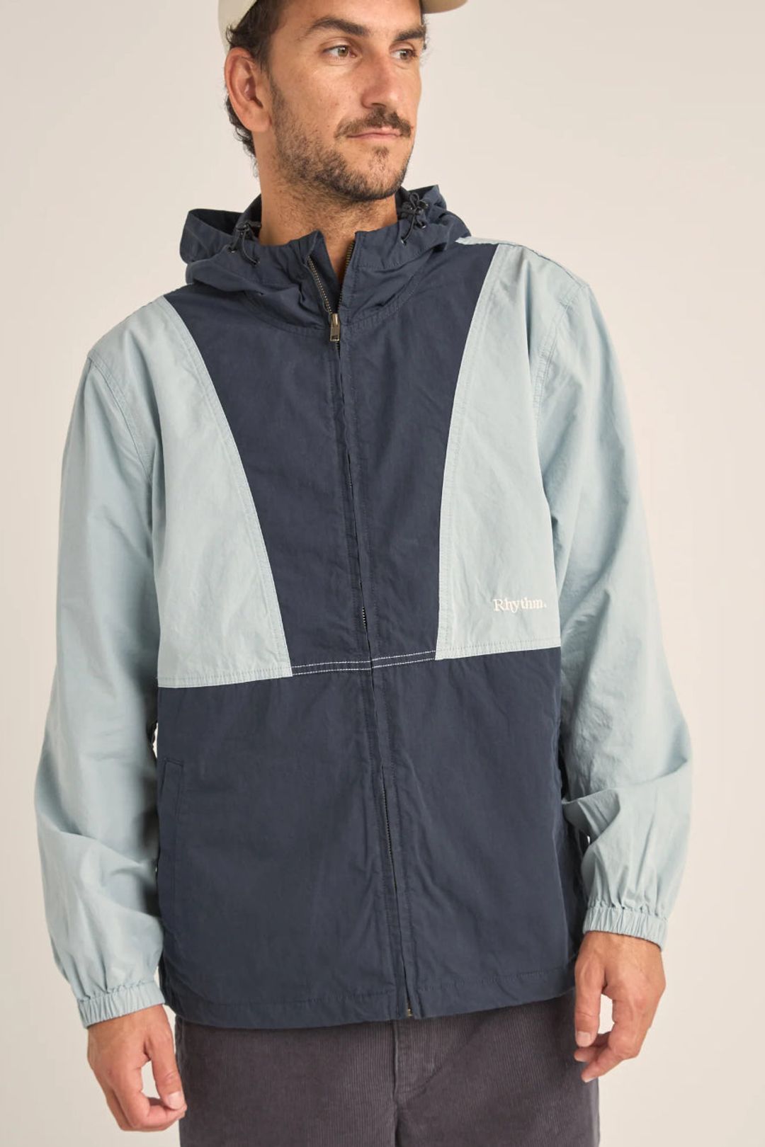 CASCADE WINDBREAKER - Rhythm0125M - JK01 - STORM BLUE - M