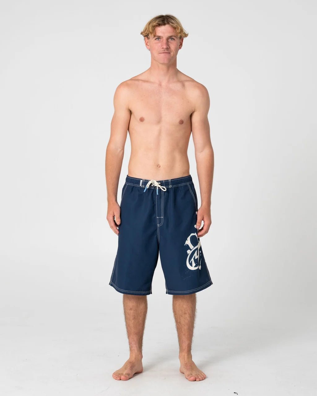 CEATHAIR HYBRID WAIST BOARDSHORT -RustyBSM1793-NAVY BLUE-26