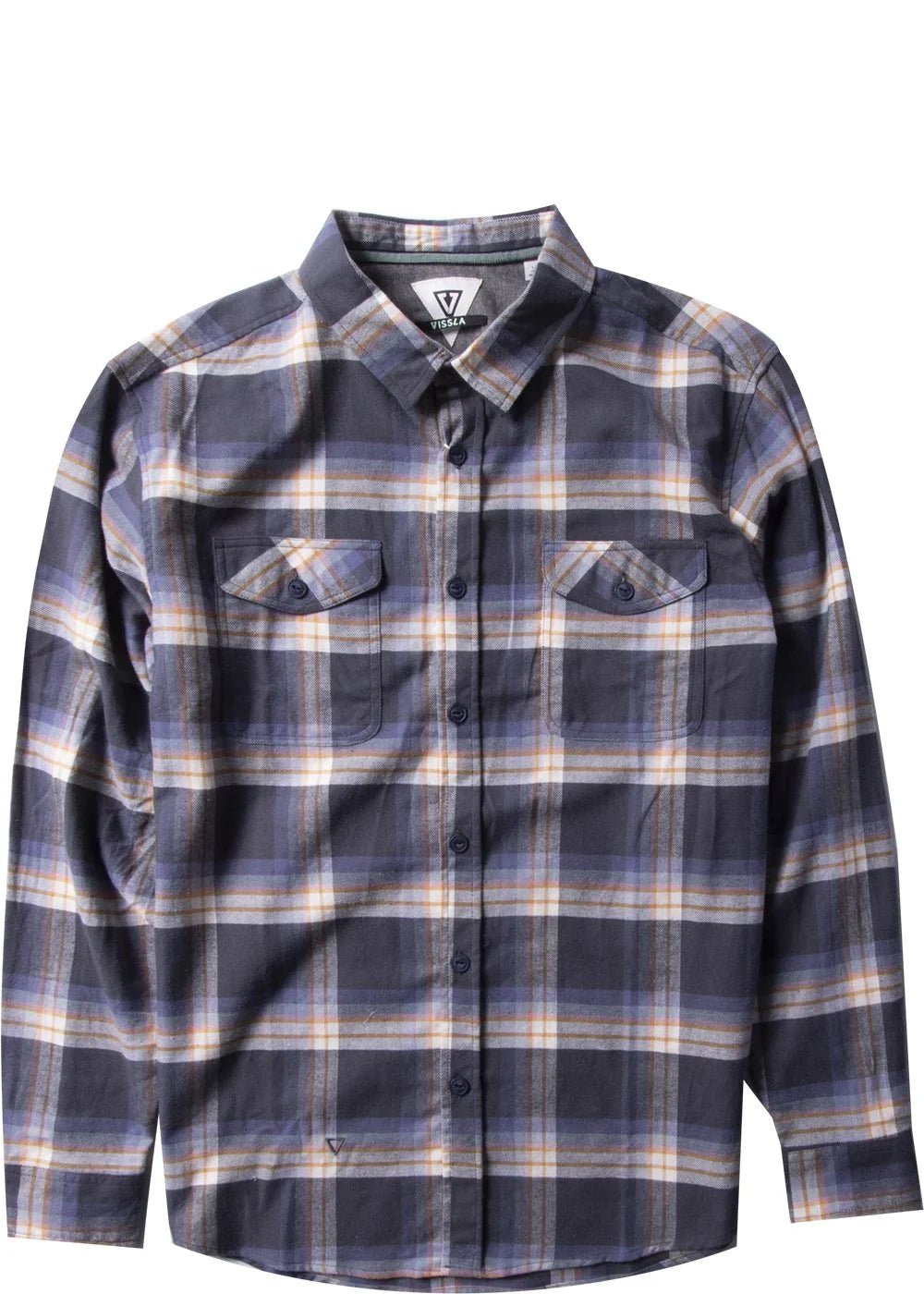 Central Coast LS Flannel - VisslaVS021339 - M513YCEC - GRA - Graphite - 2XL