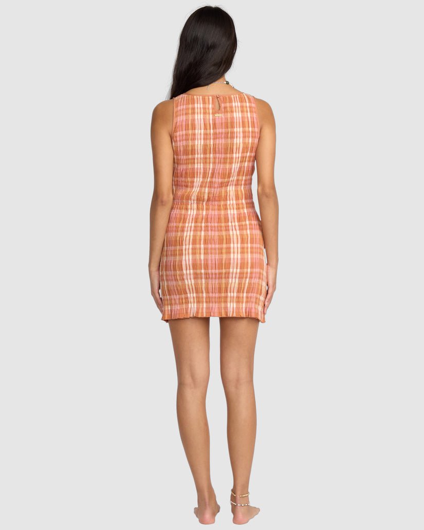 CHECK ME OUT DRESS - Billabong24B133514 - Sunburnt - S/8