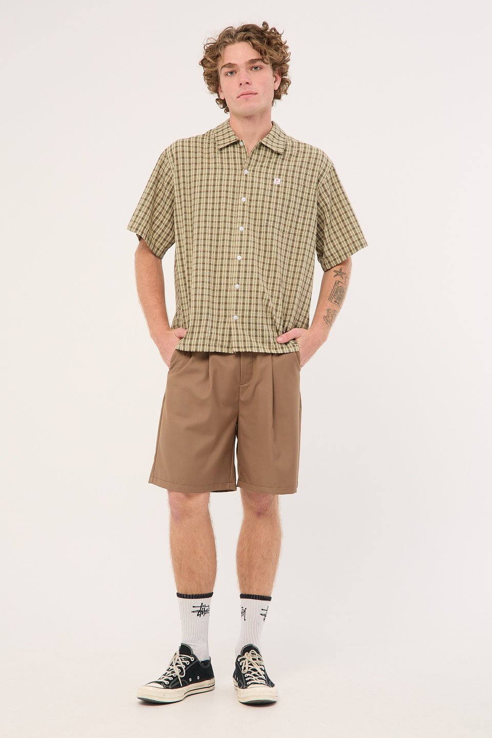 Cherub Short Sleeve Shirt - WorshipPH25 - 212F - Kelp - S