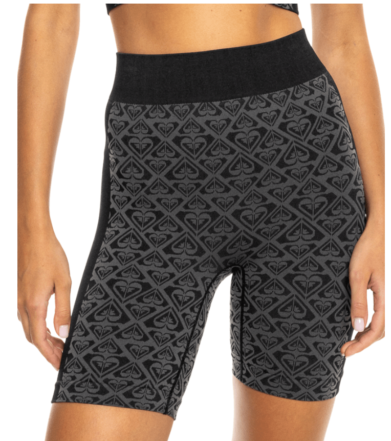 Chill Out Seamless Heart Short - Roxyerjns03501 - kvj0 - True Black - XStoS