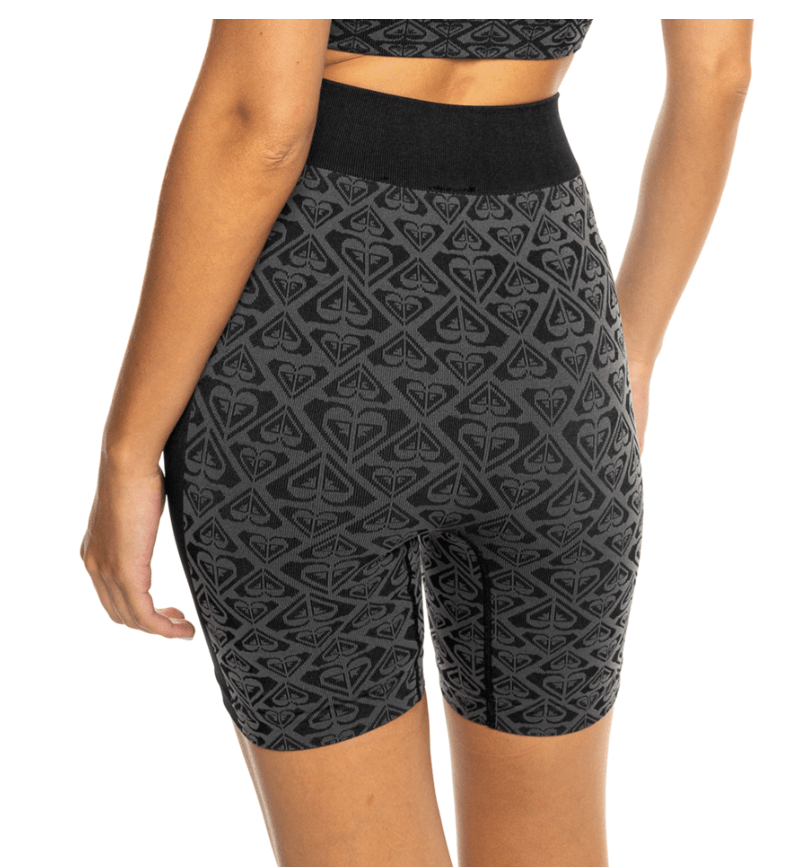 Chill Out Seamless Heart Short - Roxyerjns03501 - kvj0 - True Black - XStoS