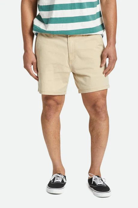 Choice Chino Short 16 - Brixton04928 - SNDVW - Sand Vintage Wash - 30
