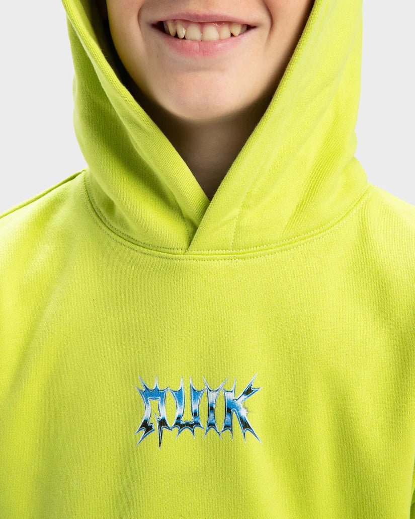 Chrome Lightning Hoodie Yth - QuiksilverEQBFT03921 - GFF0 - Wild Lime - 8