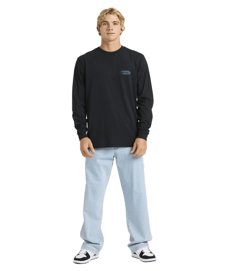 CHROME LS - Quiksilver25A361674-BLACK-XS
