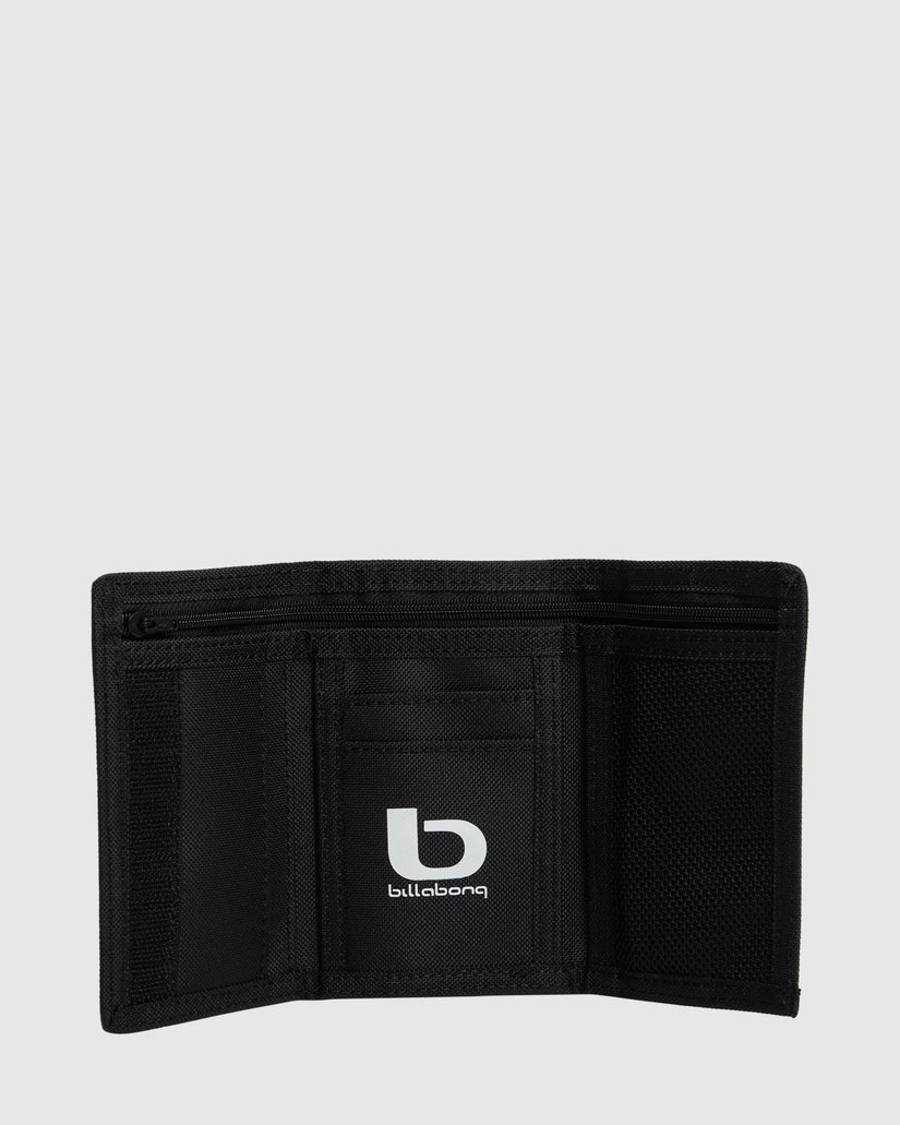 Chrome Trifold Wallet - BillabongUBYAA00249 - BLK - Black -