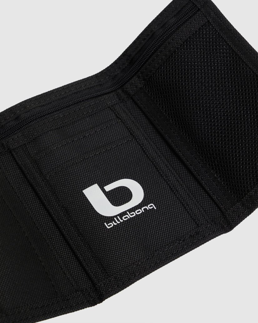 Chrome Trifold Wallet - BillabongUBYAA00249 - BLK - Black -