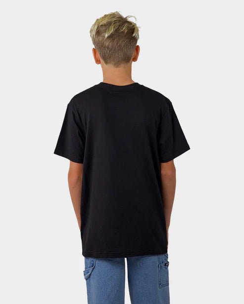 CLASSIC DOT PUFF FRONT TEE - Santa CruzSB124 - SS14 - BLACK - 8