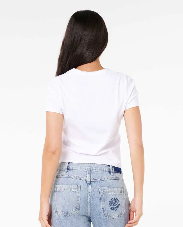 CLASSIC FITTED TEE - Rip Curl0LTWTE - WHITE - XS