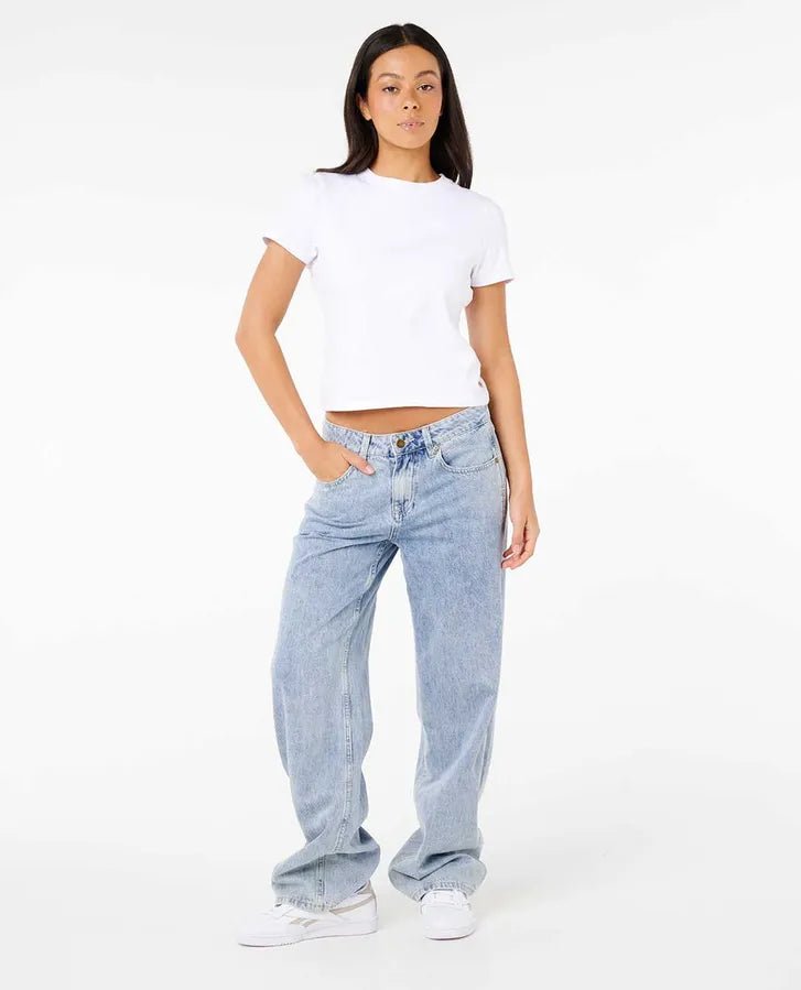 CLASSIC FITTED TEE - Rip Curl0LTWTE - WHITE - XS