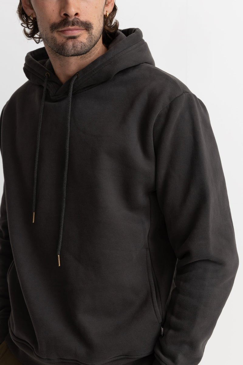CLASSIC FLEECE HOOD - RhythmCLA24M - FL01 - VINTAGE BLACK - XL